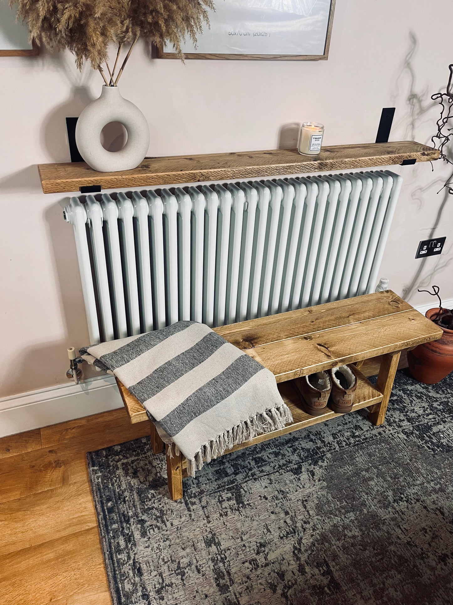 Reclaimed Style Scaffold Bench